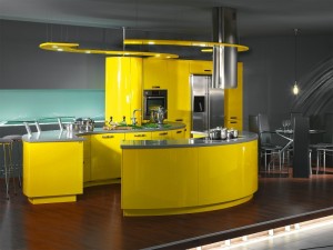 Yellow-Kitchen