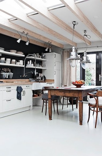  Kitchen Planning and Design Industrial Modern Style 